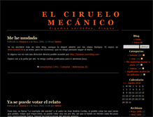 Tablet Screenshot of ciruelomecanico.zoomblog.com
