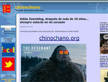 Tablet Screenshot of chinochano.zoomblog.com