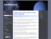 Tablet Screenshot of mulberryx4.zoomblog.com