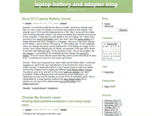 Tablet Screenshot of laptopbatteries.zoomblog.com