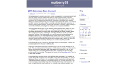 Desktop Screenshot of mulberry38.zoomblog.com