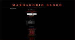 Desktop Screenshot of mardablogues.zoomblog.com