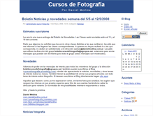 Tablet Screenshot of cursosfotografia.zoomblog.com