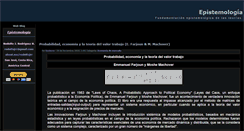 Desktop Screenshot of epistemologia.zoomblog.com