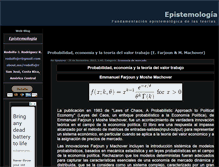 Tablet Screenshot of epistemologia.zoomblog.com