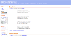 Desktop Screenshot of cientosderelatos.zoomblog.com