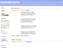 Tablet Screenshot of cientosderelatos.zoomblog.com