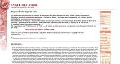 Desktop Screenshot of angeldelamor.zoomblog.com