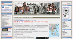 Desktop Screenshot of chinasturias.zoomblog.com