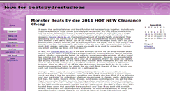Desktop Screenshot of beatsbydrestudioas.zoomblog.com