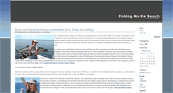 Desktop Screenshot of fishingmyrtlebeach.zoomblog.com