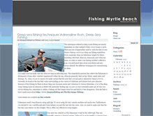 Tablet Screenshot of fishingmyrtlebeach.zoomblog.com