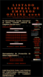 Mobile Screenshot of listadolaboral2006.zoomblog.com