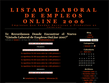 Tablet Screenshot of listadolaboral2006.zoomblog.com