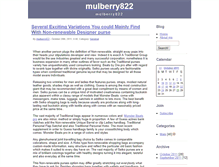 Tablet Screenshot of mulberry822.zoomblog.com