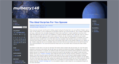 Desktop Screenshot of mulberry148.zoomblog.com