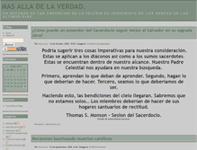 Tablet Screenshot of masalladelaverdad.zoomblog.com
