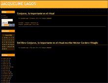 Tablet Screenshot of jackielagos.zoomblog.com