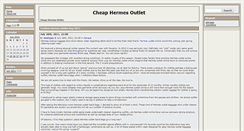 Desktop Screenshot of hermesoutletq.zoomblog.com
