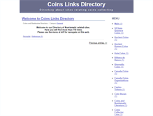 Tablet Screenshot of coinslinks.zoomblog.com