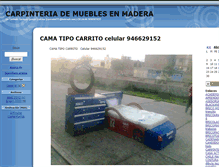 Tablet Screenshot of mueblesenmadera.zoomblog.com
