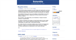 Desktop Screenshot of buhardilla.zoomblog.com
