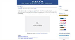 Desktop Screenshot of colacion.zoomblog.com