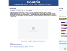 Tablet Screenshot of colacion.zoomblog.com