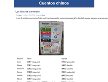Tablet Screenshot of cuentoschinos.zoomblog.com