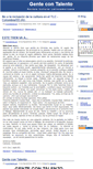 Mobile Screenshot of gentecontalento.zoomblog.com