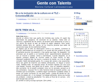 Tablet Screenshot of gentecontalento.zoomblog.com