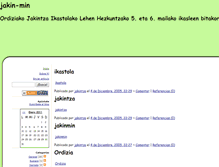 Tablet Screenshot of jakinmin.zoomblog.com
