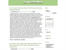 Tablet Screenshot of juegosdemariobros1.zoomblog.com
