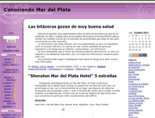Tablet Screenshot of conociendomardelplata.zoomblog.com
