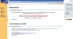 Desktop Screenshot of clavesmusicales.zoomblog.com