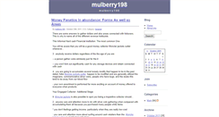 Desktop Screenshot of mulberry198.zoomblog.com