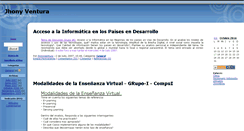Desktop Screenshot of jhonyventura.zoomblog.com