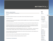 Tablet Screenshot of matematicauno.zoomblog.com