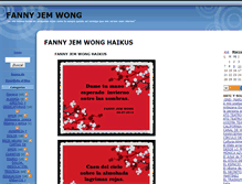 Tablet Screenshot of fannyjemwong.zoomblog.com