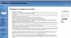 Desktop Screenshot of antequera.zoomblog.com