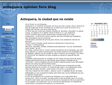 Tablet Screenshot of antequera.zoomblog.com