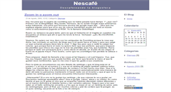 Desktop Screenshot of nescafe.zoomblog.com