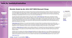 Desktop Screenshot of beatsbydrestudioa.zoomblog.com