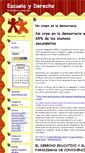 Mobile Screenshot of escuelayderecho.zoomblog.com
