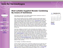 Tablet Screenshot of hermesbagsas.zoomblog.com