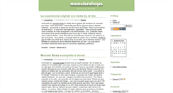 Desktop Screenshot of monclershops.zoomblog.com