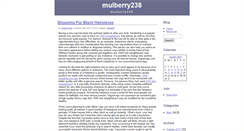 Desktop Screenshot of mulberry238.zoomblog.com