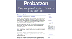Desktop Screenshot of euskaljakintza.zoomblog.com