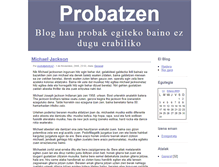 Tablet Screenshot of euskaljakintza.zoomblog.com