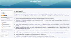 Desktop Screenshot of gramaticalia.zoomblog.com